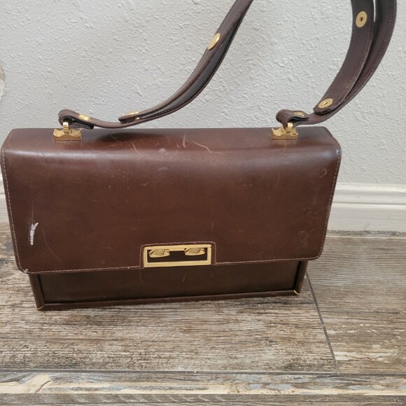 Michelangelo Florence Leather Vintage Handbag, Loved with a few scuffs - Picture 10 of 12